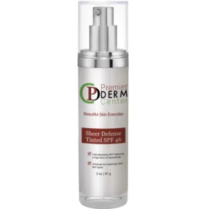 Sheer Defense Tinted SPF 46 | Premier Derm Center PLLC | Houston, TX