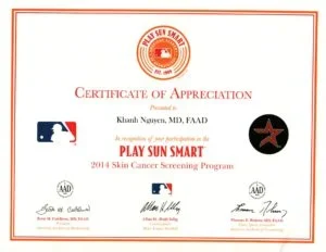 Playsunsmart award